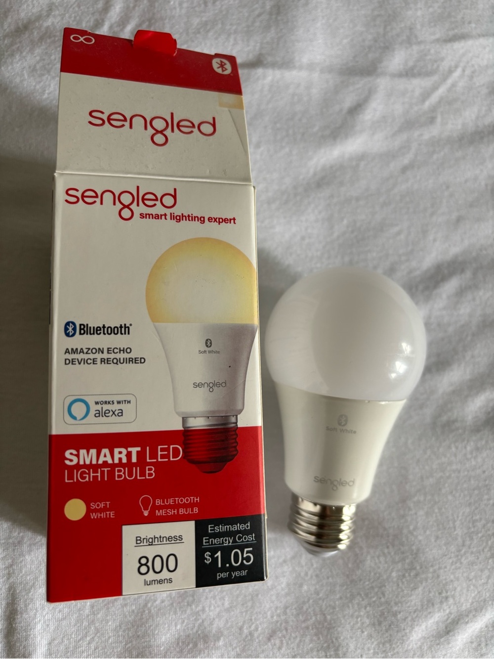 Sengled Soft White Smart LED Light Bulb - Bluetooth